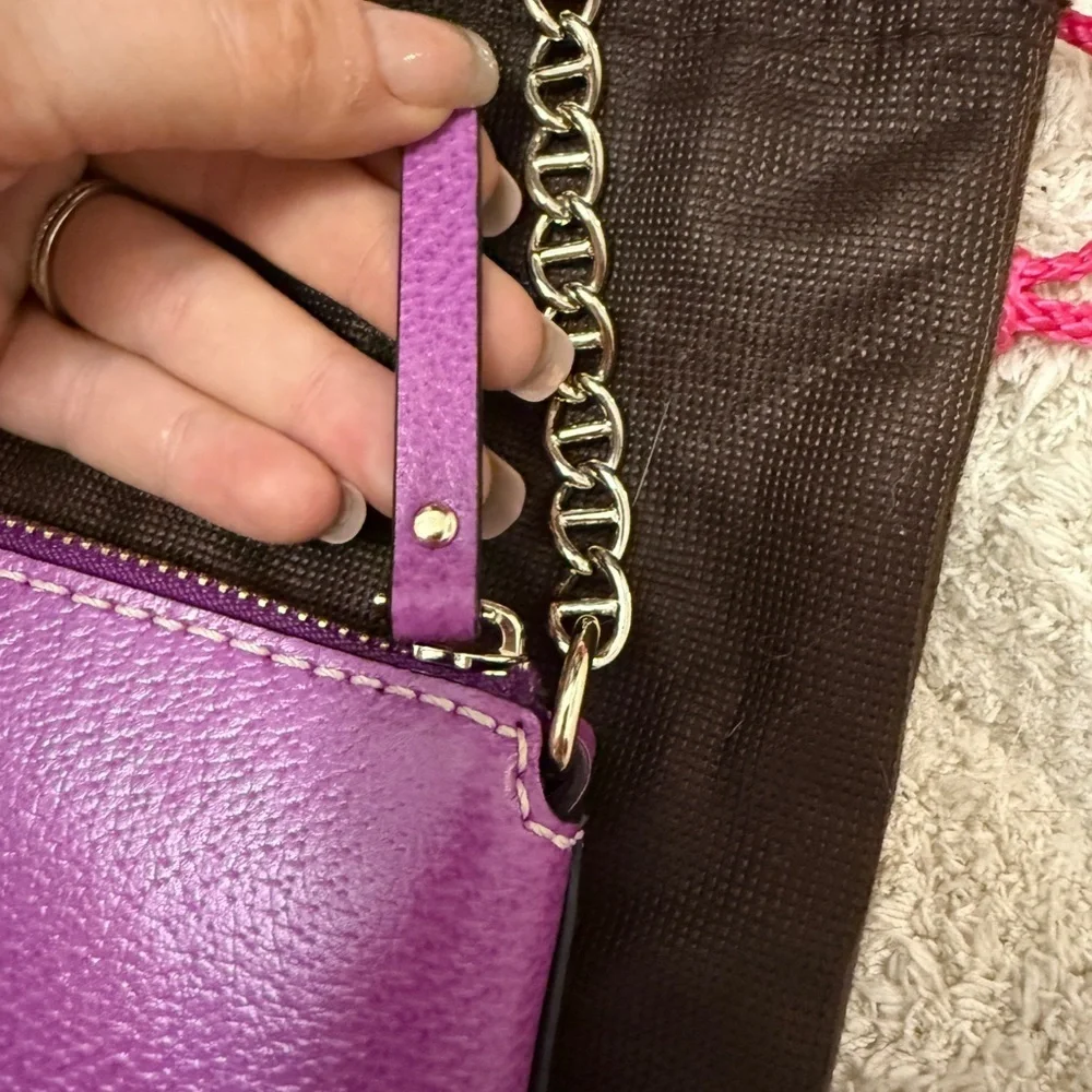 NWOT Kate Spade Vibrant Purple Shoulder Bag